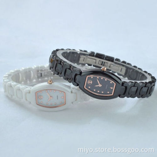 Jewellery Watch, High-quality, Ladies' Fashionable Design, Ceramic Case/Band, Wholesales, OEM, ODM